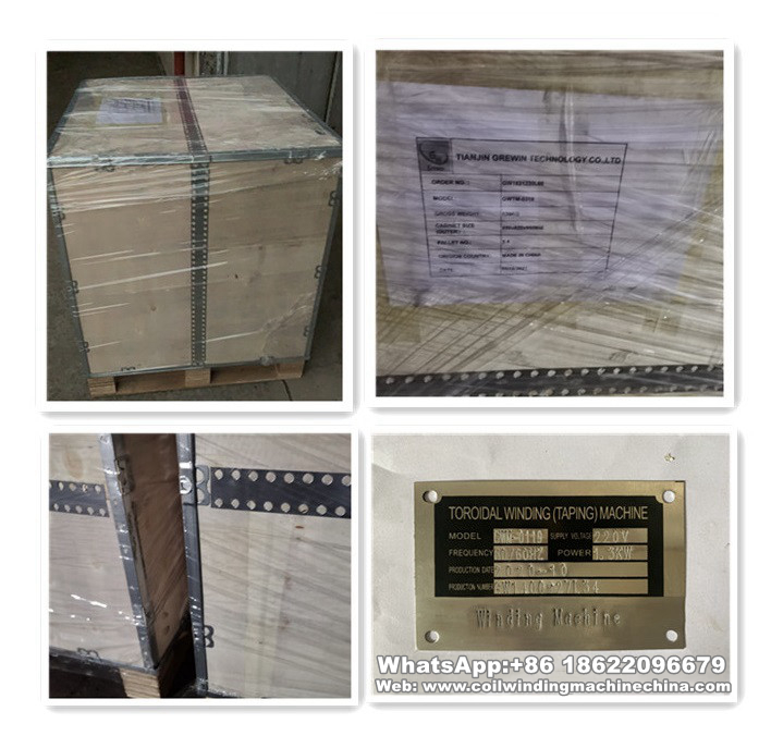 Slider toroidal transformer winding machine